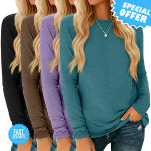 BRAND NEW Oakgarden Long Sleeve Casual Tees for Fall Layering